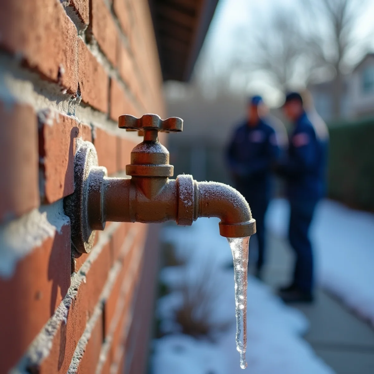 Burst Pipe During a Gulf Coast Freeze? Do These 5 Things First
